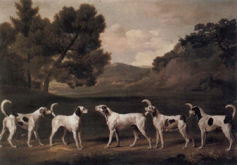 George Stubbs Foxhounds in a Landscape Germany oil painting art